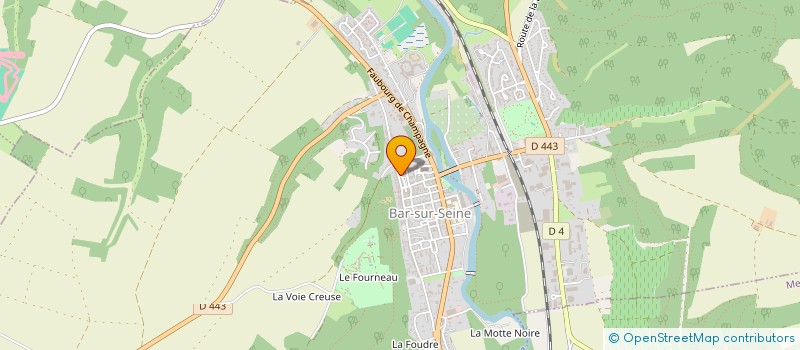 localisation de l'entreprise MONSIEUR DOMINIQUE CAMUT à BAR-SUR-SEINE