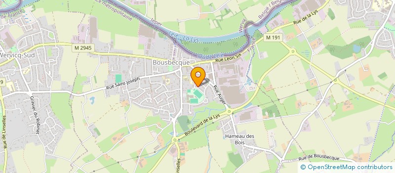 localisation de l'entreprise MONSIEUR DOMINIQUE CANAR  BOUSBECQUE