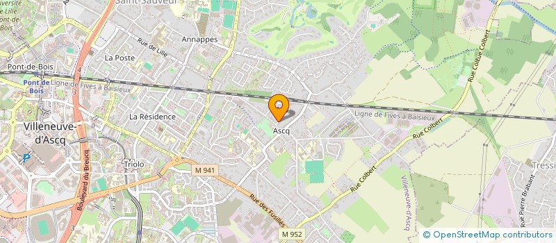 localisation de l'entreprise MONSIEUR DOMINIQUE CAPELLE à VILLENEUVE-D'ASCQ