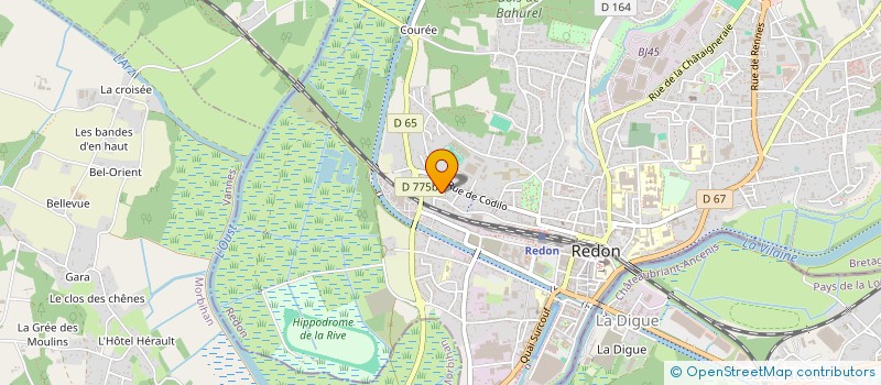 localisation de l'entreprise MONSIEUR DOMINIQUE CARAES  REDON