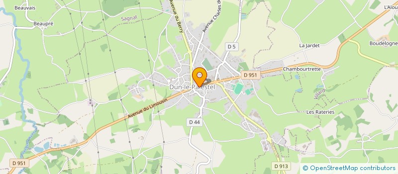 localisation de l'entreprise MONSIEUR DOMINIQUE CARO à DUN-LE-PALESTEL