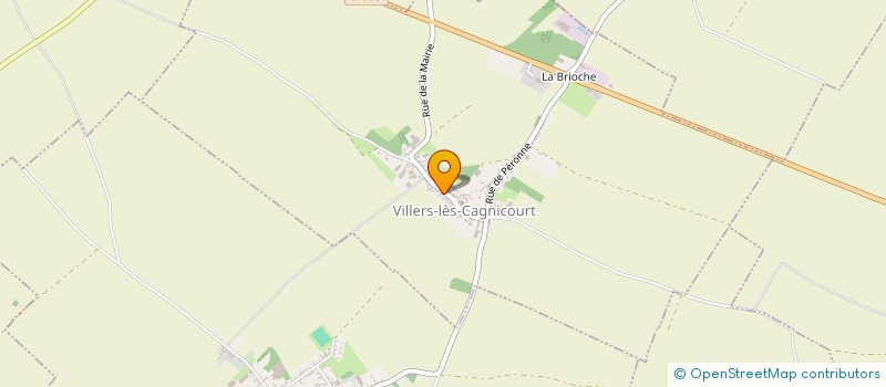 localisation de l'entreprise MONSIEUR DOMINIQUE CARPENTIER  VILLERS-LES-CAGNICOURT