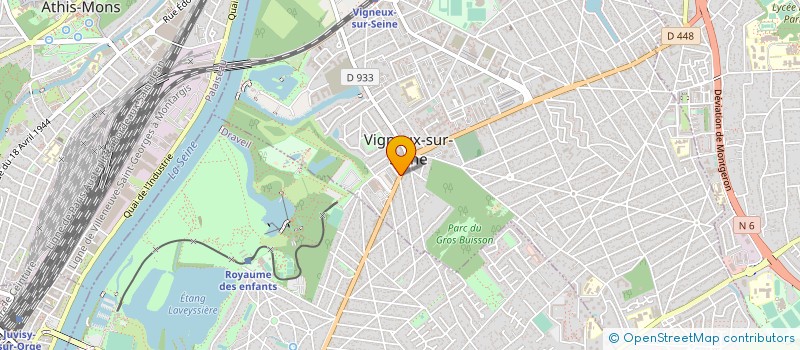 localisation de l'entreprise MONSIEUR DOMINIQUE CARRE à VIGNEUX-SUR-SEINE