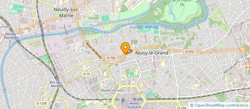 localisation de l'entreprise MONSIEUR DOMINIQUE CARREIRA RODRIGUES à NOISY-LE-GRAND