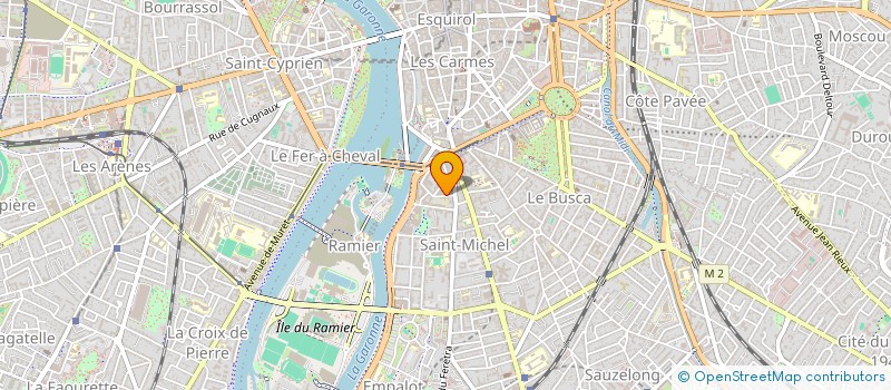 localisation de l'entreprise MONSIEUR DOMINIQUE CARRIE à TOULOUSE