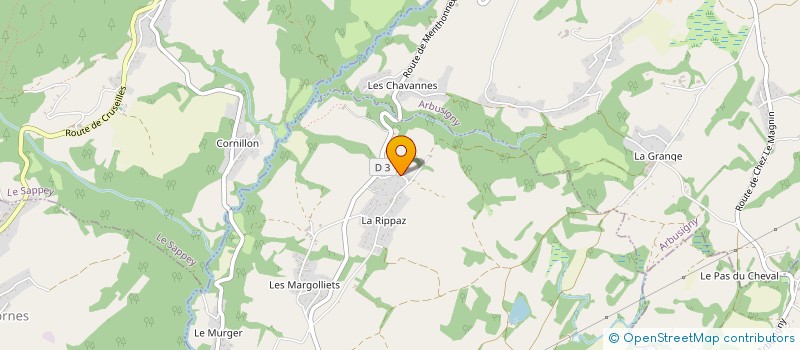 localisation de l'entreprise MONSIEUR DOMINIQUE CARRIER à MENTHONNEX-EN-BORNES