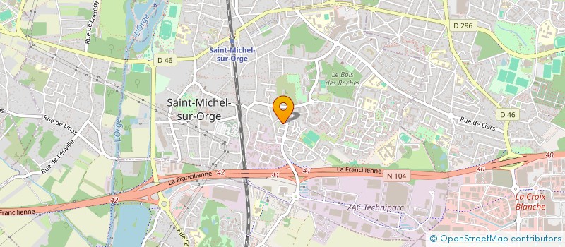 localisation de l'entreprise MONSIEUR DOMINIQUE CARRIERE à SAINT-MICHEL-SUR-ORGE