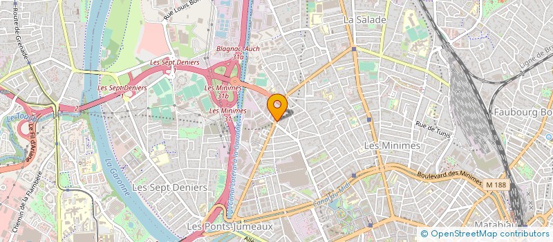 localisation de l'entreprise MONSIEUR DOMINIQUE CARSSAC à TOULOUSE