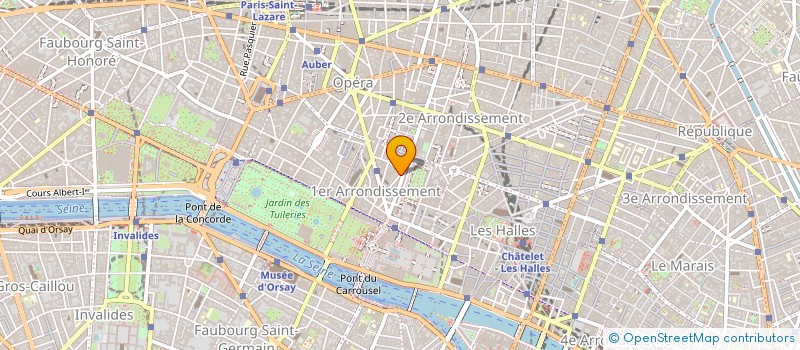 localisation de l'entreprise MONSIEUR DOMINIQUE CARTERET  PARIS