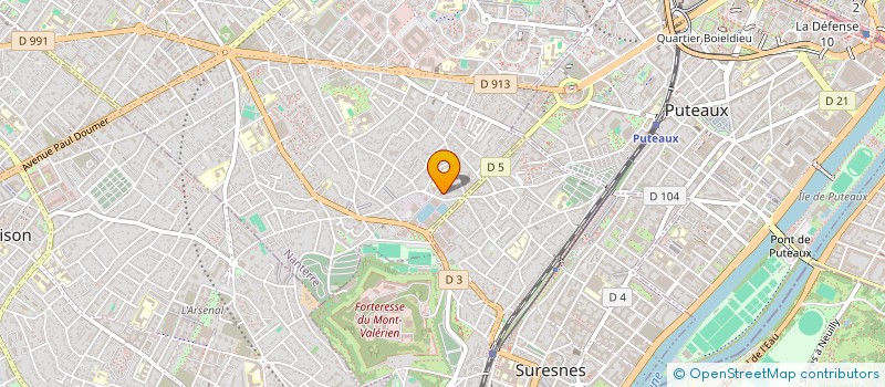 localisation de l'entreprise MONSIEUR DOMINIQUE CARTRY à NANTERRE