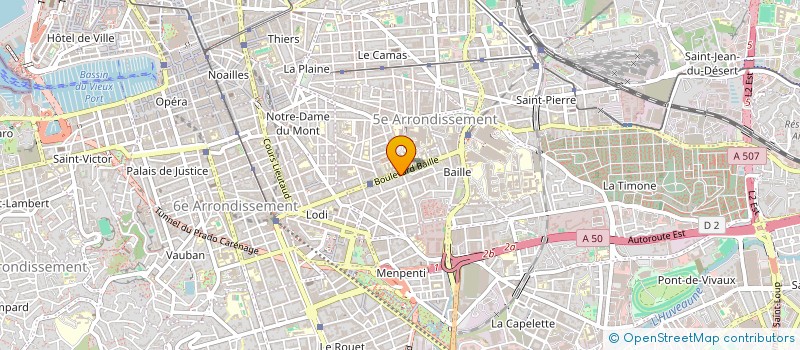 localisation de l'entreprise MONSIEUR DOMINIQUE CASANOVA à MARSEILLE