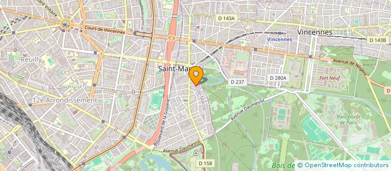 localisation de l'entreprise MONSIEUR DOMINIQUE CASSOTTI à SAINT-MANDE