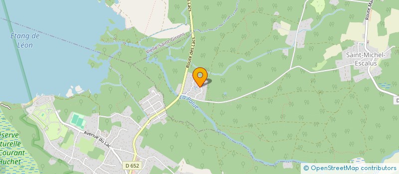 localisation de l'entreprise MONSIEUR DOMINIQUE CASTAGNEDE  LEON