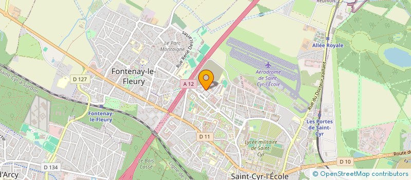 localisation de l'entreprise MONSIEUR DOMINIQUE CAUSSANEL à SAINT-CYR-L'ECOLE