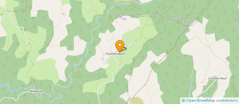 localisation de l'entreprise MONSIEUR DOMINIQUE CAUSSE  GABRIAS