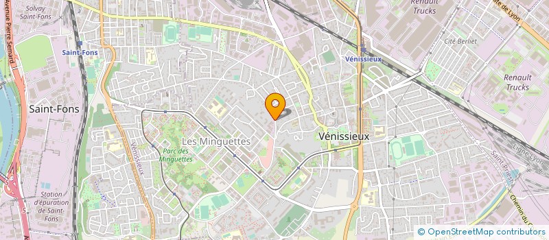 localisation de l'entreprise MONSIEUR DOMINIQUE CERELLI  VENISSIEUX