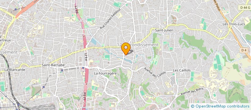 localisation de l'entreprise MONSIEUR DOMINIQUE CHAABI  MARSEILLE