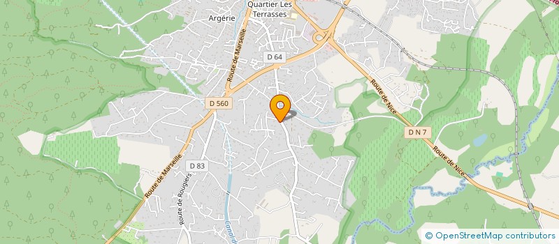 localisation de l'entreprise MONSIEUR DOMINIQUE CHALARD à SAINT-MAXIMIN-LA-SAINTE-BAUME