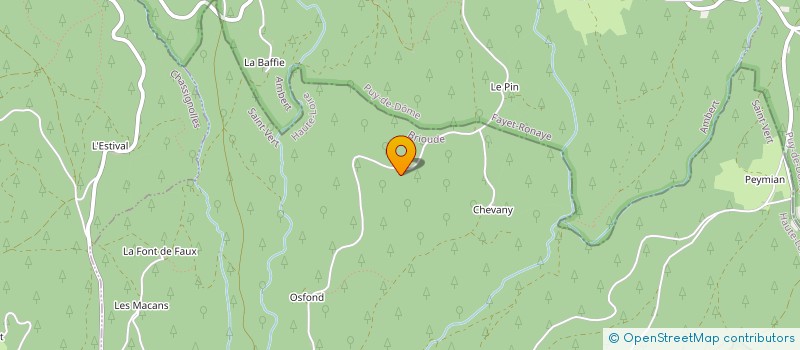 localisation de l'entreprise MONSIEUR DOMINIQUE CHALLET  SAINT-VERT