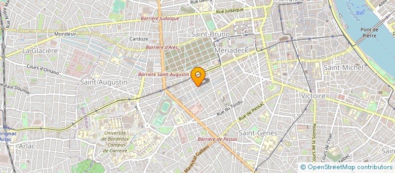 localisation de l'entreprise MONSIEUR DOMINIQUE CHAMINADE à BORDEAUX