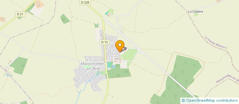 localisation de l'entreprise MONSIEUR DOMINIQUE CHAMPIN à MAISONCELLES-EN-BRIE