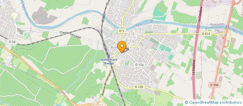 localisation de l'entreprise MONSIEUR DOMINIQUE CHANTEAU  ESPIRA-DE-L'AGLY