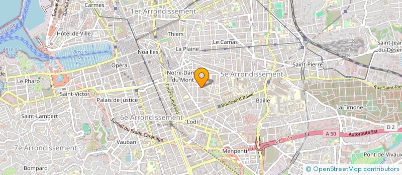 localisation de l'entreprise MONSIEUR DOMINIQUE CHAPPUY à MARSEILLE
