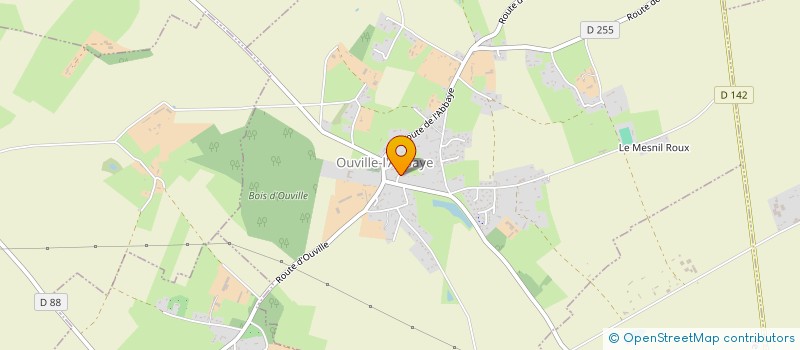 localisation de l'entreprise MONSIEUR DOMINIQUE CHAPUIS à OUVILLE-L'ABBAYE