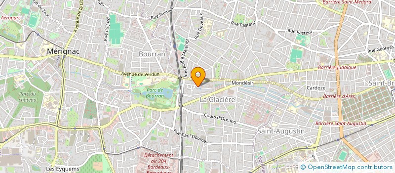 localisation de l'entreprise MONSIEUR DOMINIQUE CHARGE à MERIGNAC