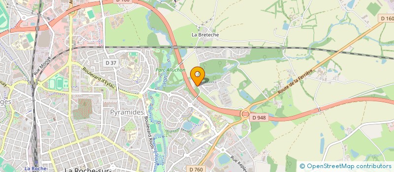 localisation de l'entreprise MONSIEUR DOMINIQUE CHARLES à LA ROCHE-SUR-YON