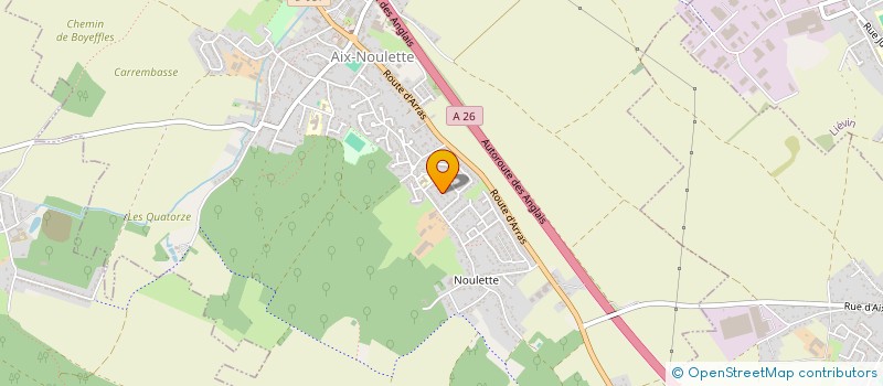 localisation de l'entreprise MONSIEUR DOMINIQUE CHARLET  AIX-NOULETTE