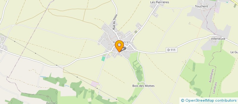 localisation de l'entreprise MONSIEUR DOMINIQUE CHARPENTEAU  ARDILLIERES