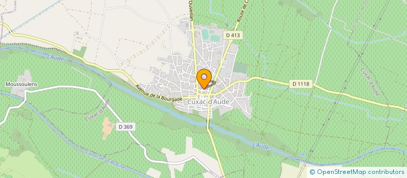 localisation de l'entreprise MONSIEUR DOMINIQUE CHARTON à CUXAC-D'AUDE