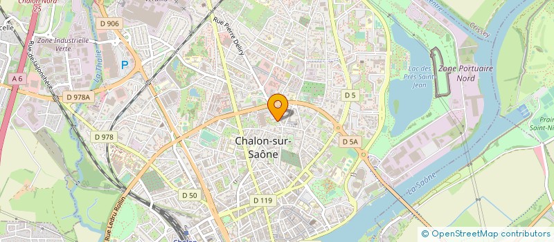 localisation de l'entreprise MONSIEUR DOMINIQUE CHARTON à CHALON-SUR-SAONE