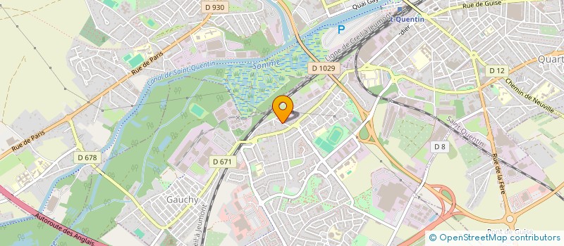 localisation de l'entreprise MONSIEUR DOMINIQUE CHASSAGNOUX à GAUCHY