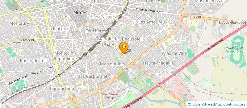 localisation de l'entreprise MONSIEUR DOMINIQUE CHATRY à NIMES