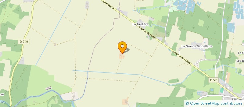 localisation de l'entreprise MONSIEUR DOMINIQUE CHAUDE  HOMMES