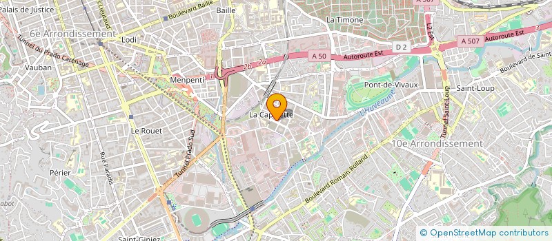 localisation de l'entreprise MONSIEUR DOMINIQUE CHAUPARD  MARSEILLE
