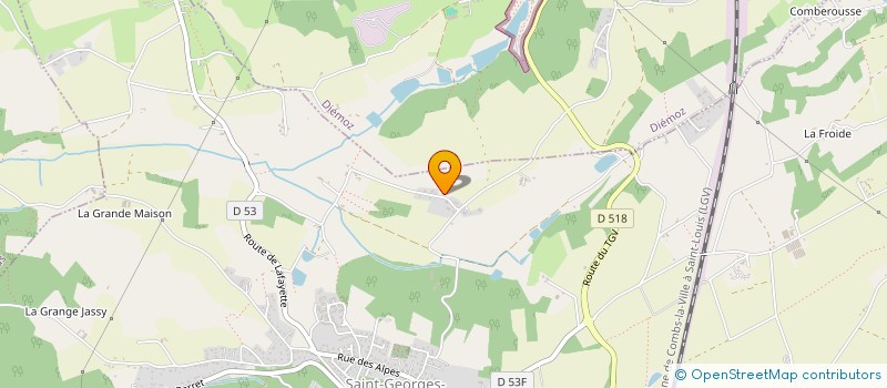 localisation de l'entreprise MONSIEUR DOMINIQUE CHEMIN  SAINT GEORGES D'ESPERANCHE