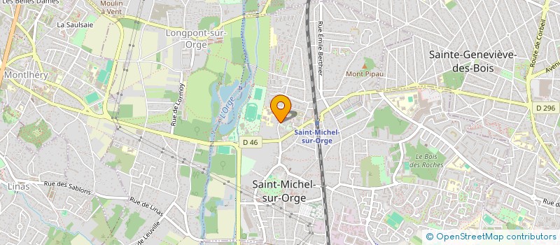 localisation de l'entreprise MONSIEUR DOMINIQUE CHERPRENET  SAINT-MICHEL-SUR-ORGE