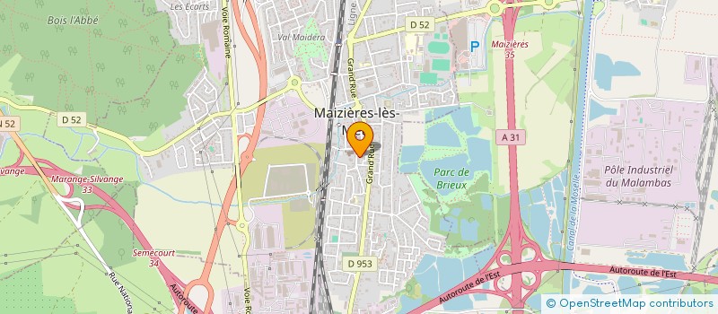 localisation de l'entreprise MONSIEUR DOMINIQUE CHERY  MAIZIERES-LES-METZ