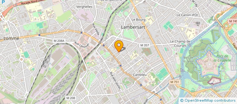 localisation de l'entreprise MONSIEUR DOMINIQUE CHEVALIER à LAMBERSART