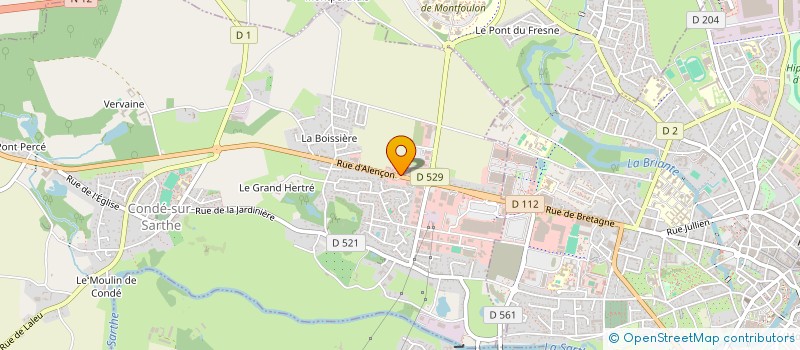 localisation de l'entreprise MONSIEUR DOMINIQUE CHEVALLIER à SAINT-CENERI-LE-GEREI