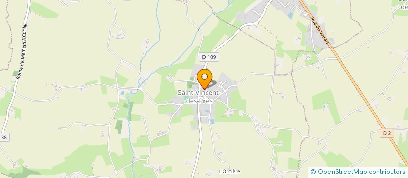 localisation de l'entreprise MONSIEUR DOMINIQUE CHEVARIN à VILLENEUVE-EN-PERSEIGNE