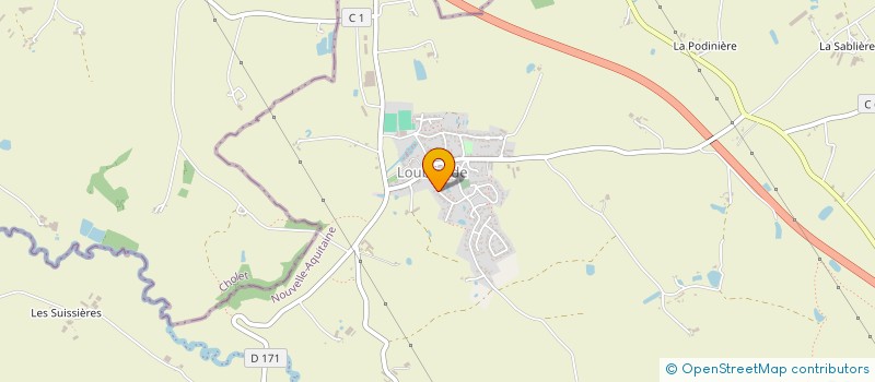 localisation de l'entreprise MONSIEUR DOMINIQUE CHIRON  MAULEON