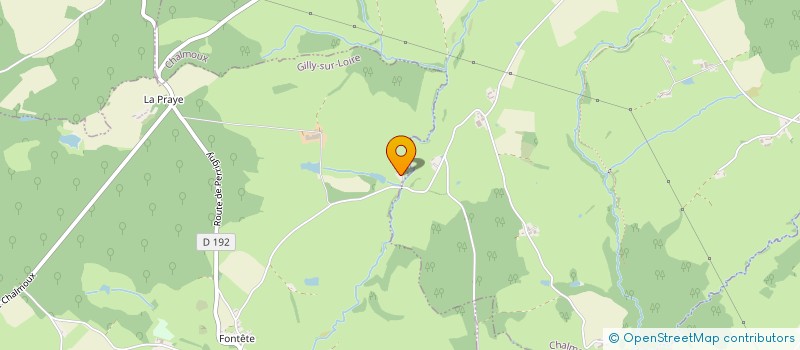 localisation de l'entreprise MONSIEUR DOMINIQUE CHOBEAUX  GILLY-SUR-LOIRE