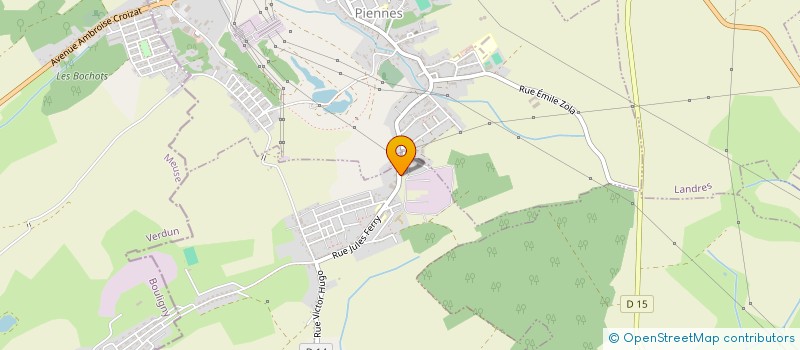 localisation de l'entreprise MONSIEUR DOMINIQUE CICCHIELLO  JOUDREVILLE