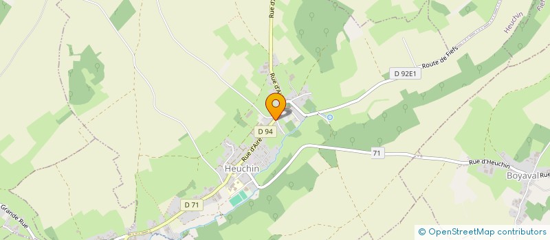 localisation de l'entreprise MONSIEUR DOMINIQUE CIGAN  HEUCHIN