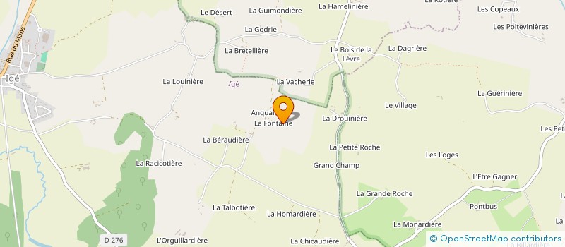 localisation de l'entreprise MONSIEUR DOMINIQUE CINCET à BELFORET-EN-PERCHE