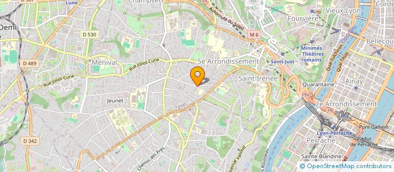 localisation de l'entreprise MONSIEUR DOMINIQUE CISERANE à LYON